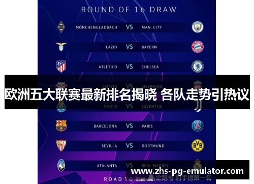 欧洲五大联赛最新排名揭晓 各队走势引热议